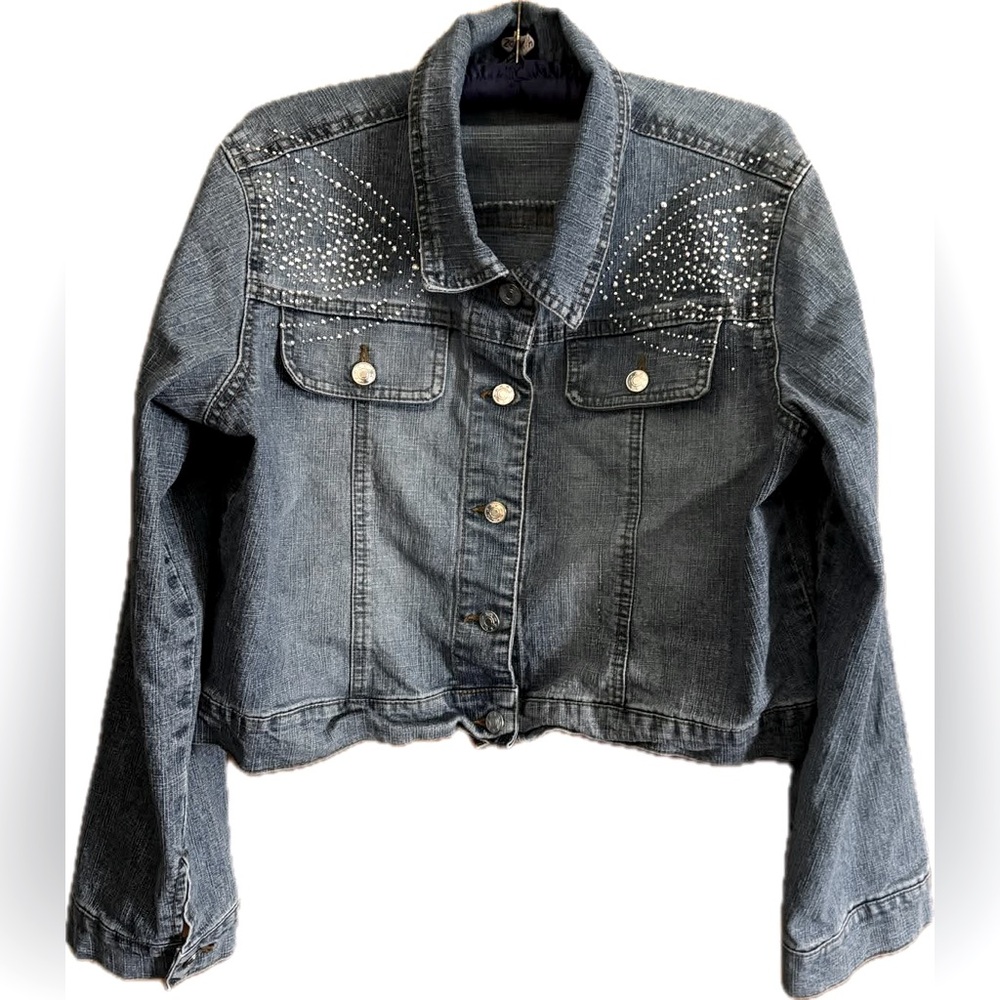 🎀🫧 Girls Zoey Beth Jean Jacket